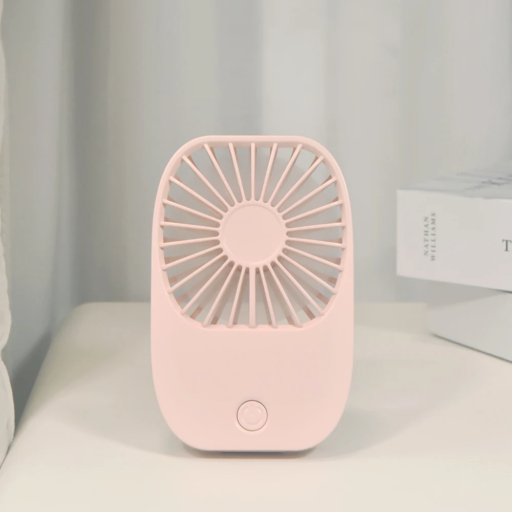 Personal Pocket Handheld Mini USB Stand Fan for Small Spaces - Electric Battery Powered Mini Portable Fan with USB Charging view 5