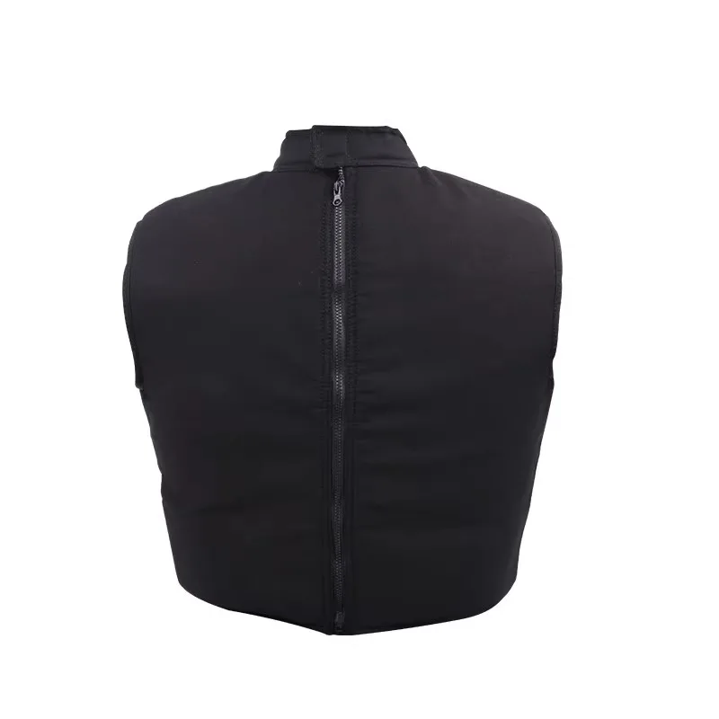 New Fencing Master Jacket Padded Fencing Sport Coaching Vest Canvas Long Sleeve Jacket Fencing Training Protective Suit