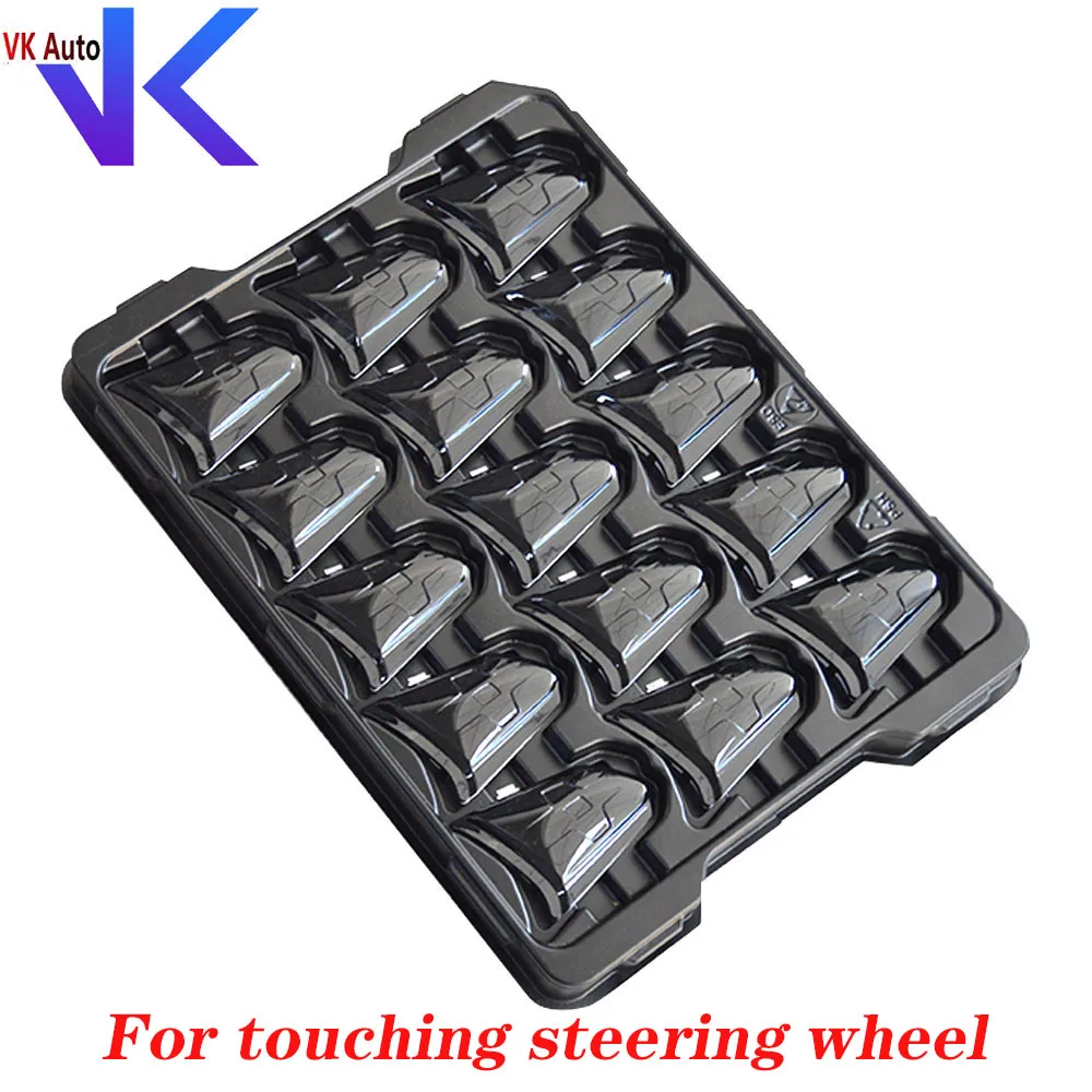 For touching steering wheel  black keys Case piano black steering wheel key accessory