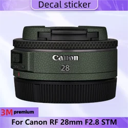 For Canon RF 28mm F2.8 STM Decal Skin Vinyl Wrap Film Camera Lens Body Protective Sticker Coat RF28/2.8 RF28 28 2.8 F/2.8