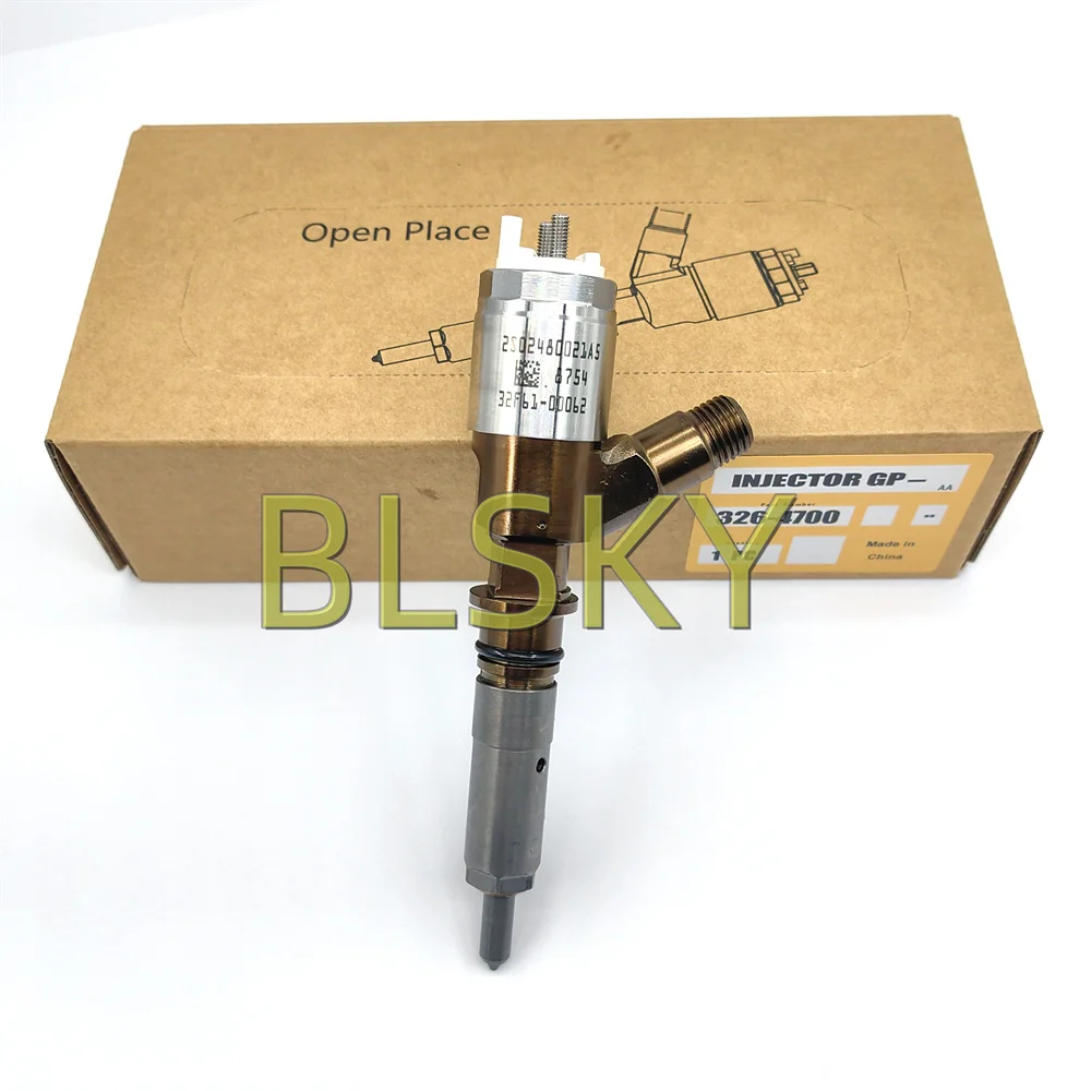 Common Rail Injector 326-4700  3264700 For CAT 320D C6.6 C6.4 Engine  32F61-00062  32F6100062