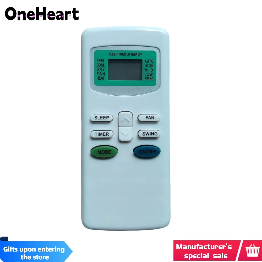 Remote Control Only Use for TCL All Model Air Conditioner Conditioning