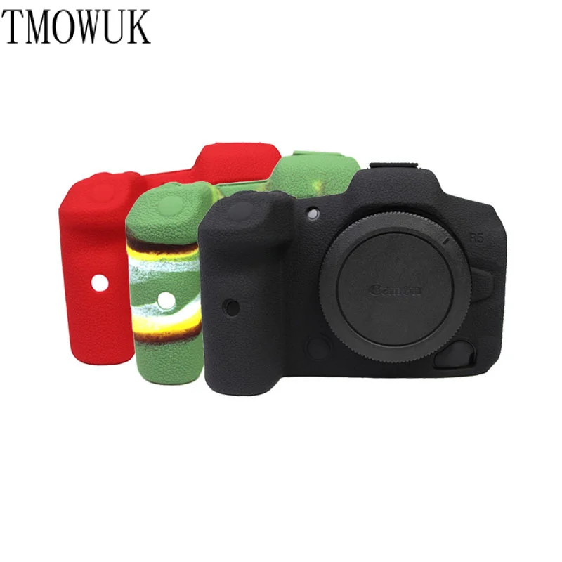 

For Canon EOS R5 R6 micro single camera silicone case R6 R5 protective soft cover photography soft case