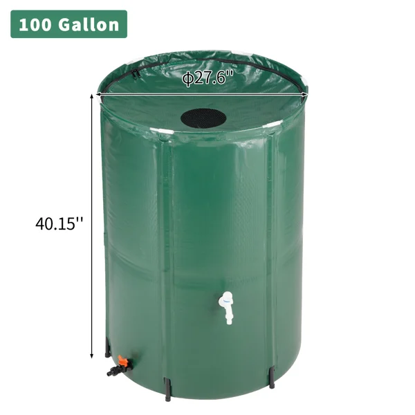 100 Gallon 可折叠集雨桶-17