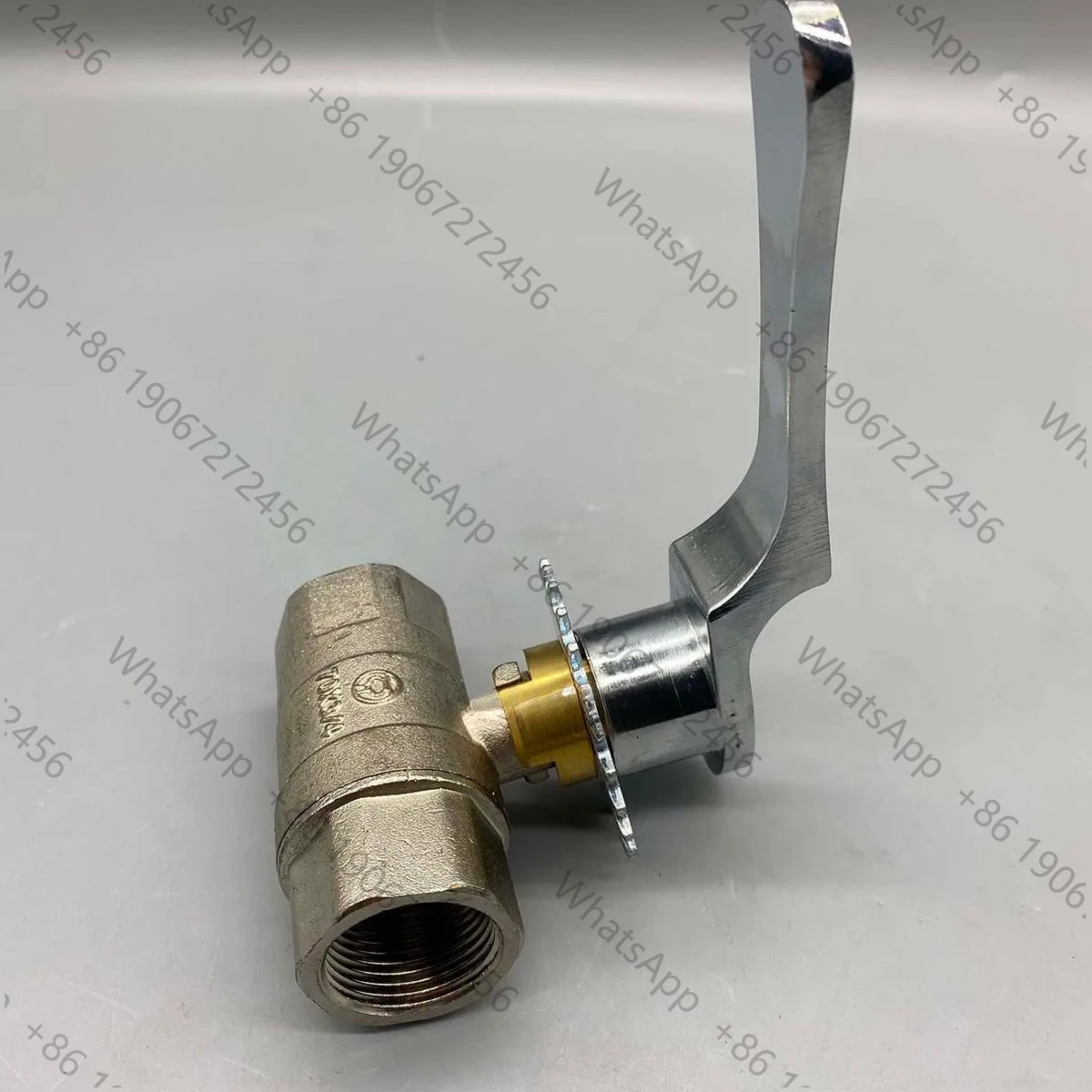 Hotel Stove Valve Chain Air Connecting Valve With Gear Wheel DN20 Gas Control Valve