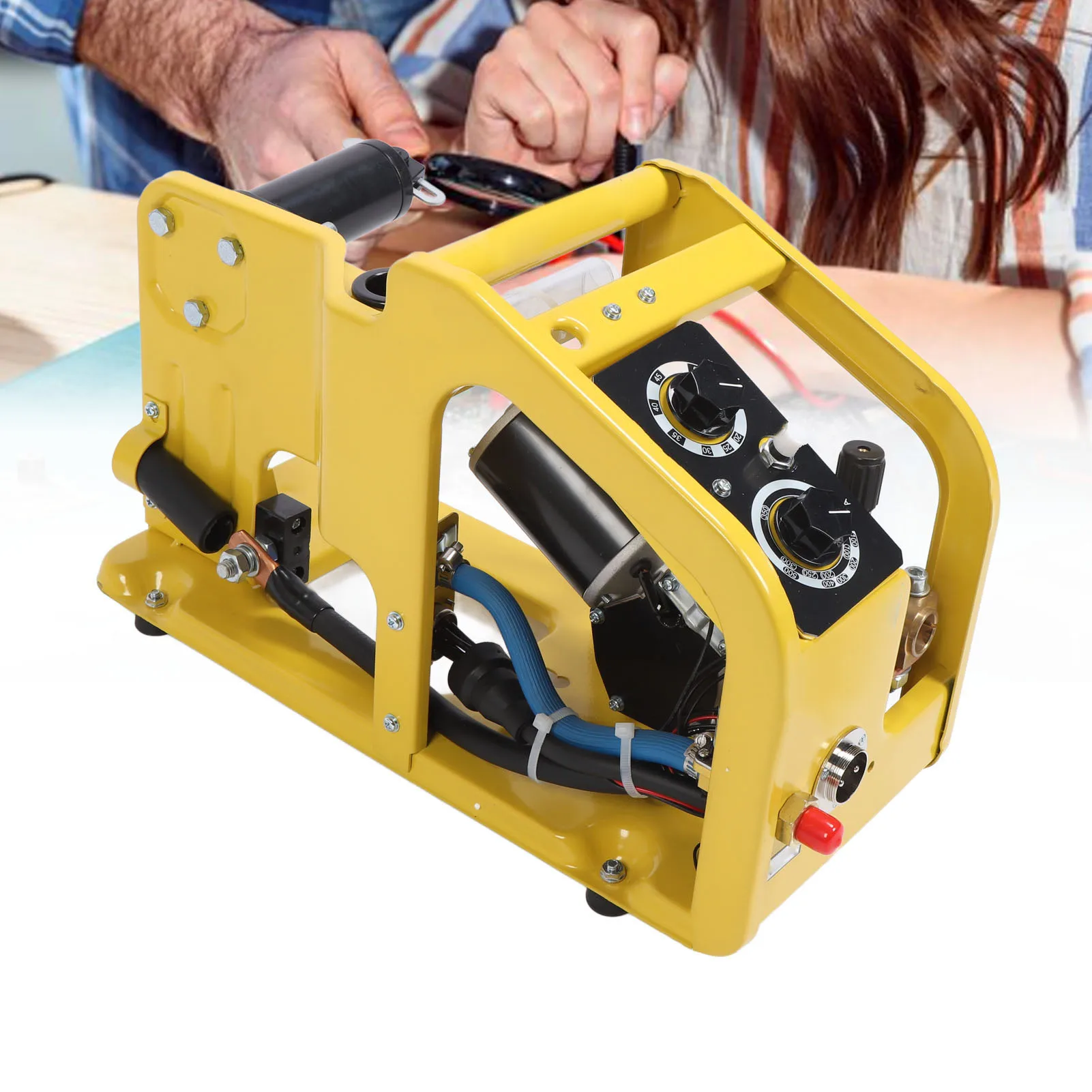 

Double Drive Welding Wire Feeder DC24V 350A Speed Automatic Wire Feeder for CO2 MAG Welder Double Drive Wire Feeder