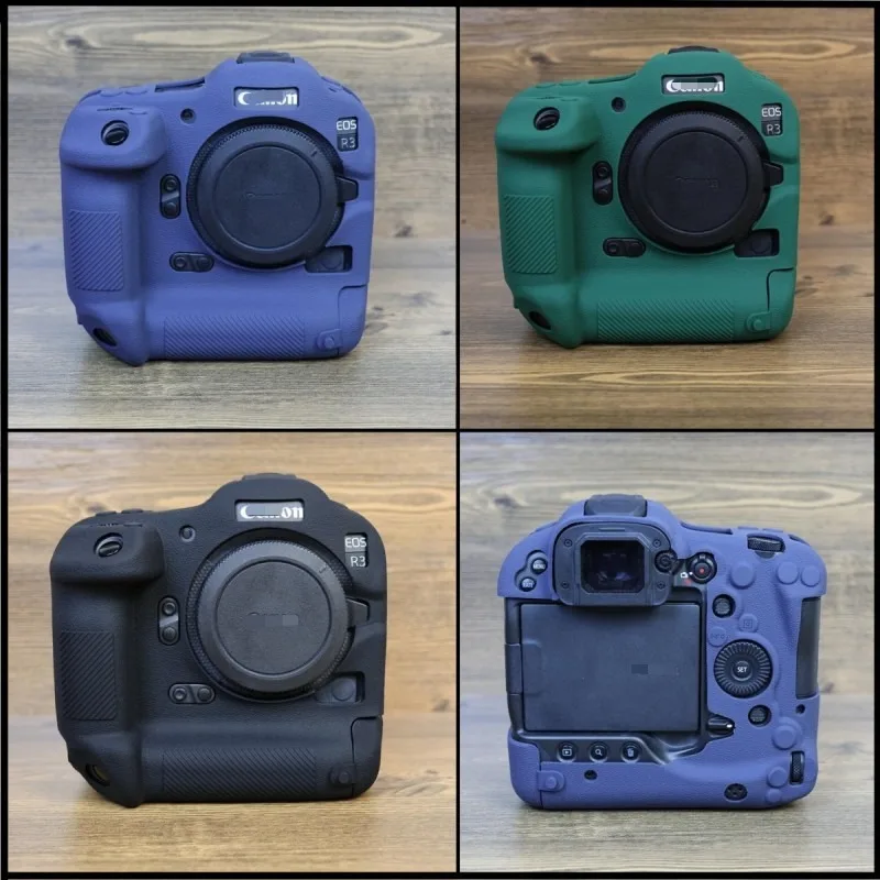 Soft Silicone Rubber Camera Protective Body Case Skin for Canon EOS R3 DSLR Camera Bag protector cover Shell