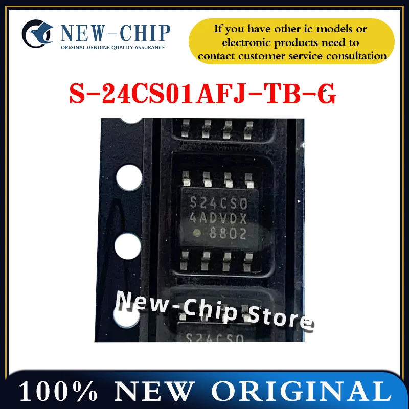 5PCS-200PCS/LOT S-24CS01AFJ-TB-G S24CS0 S24CSO SOP8 New Original S-24CS01AFJ