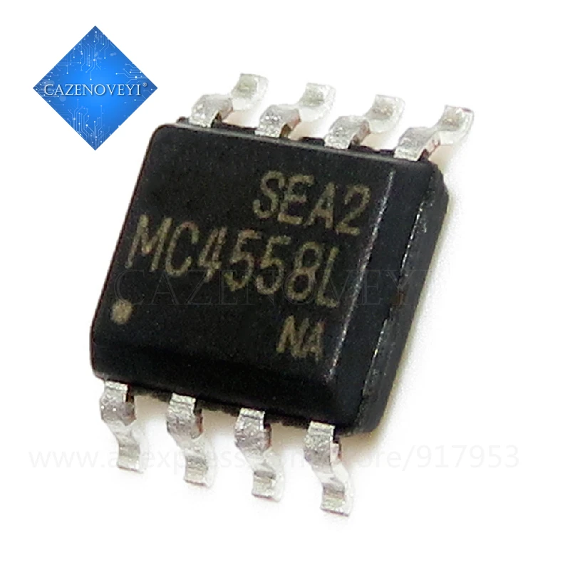 High quality seller 10pcs/lot MC4558L MC4558 4558 SOP-8 In Stock