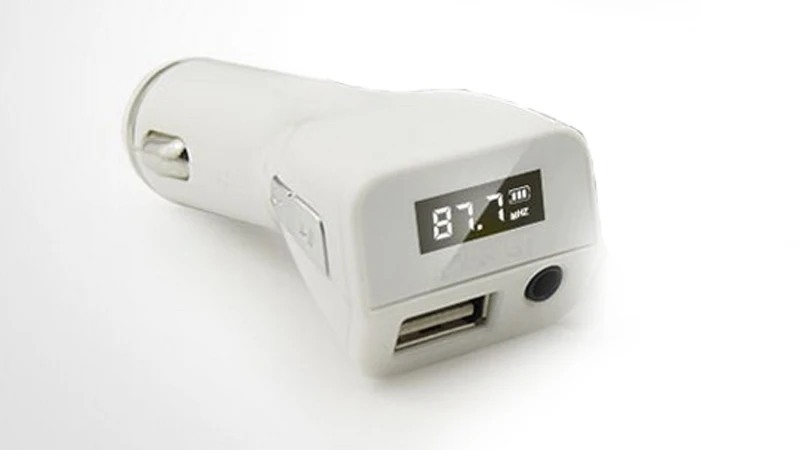 BC06S Wireless FM Modulator Car Kit, Bluetooth V2.0 Handsfree MP3 Player 2.1A USB Charger LCD Display