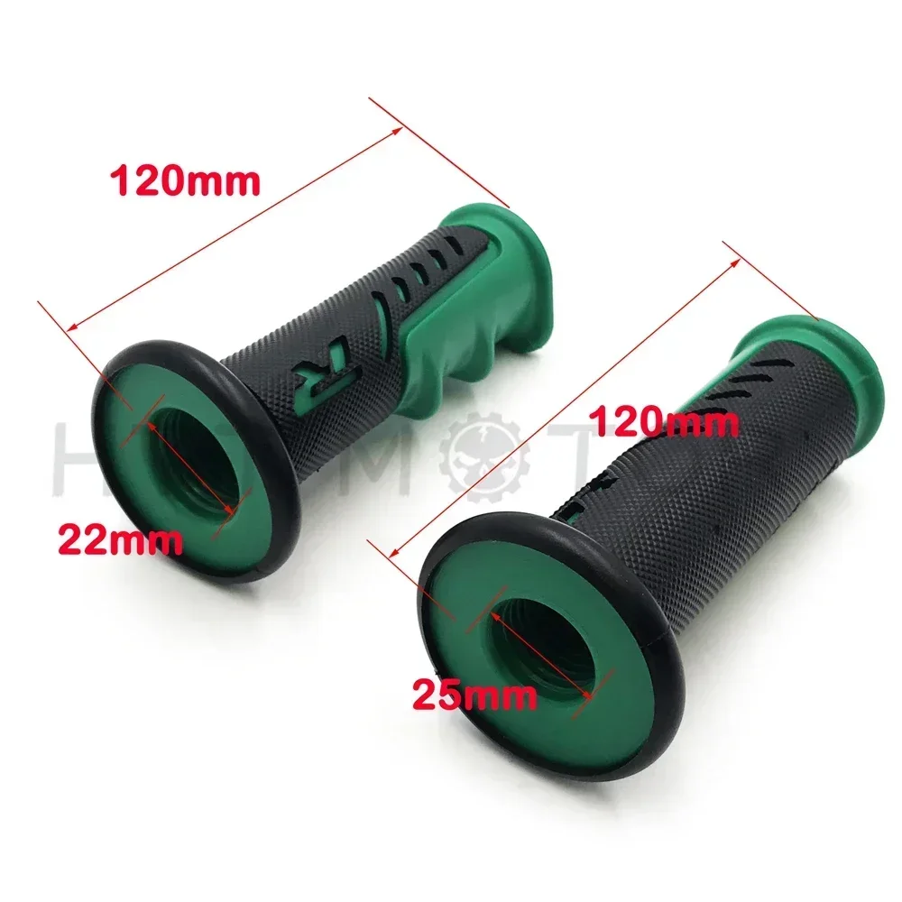 Motorcycle 25mm Hand Grips For Yamaha 600R R1 ATV QUAD JET SKI,Honda VT400 Shadow 400/NV400 Steed 400 1998-2017 2