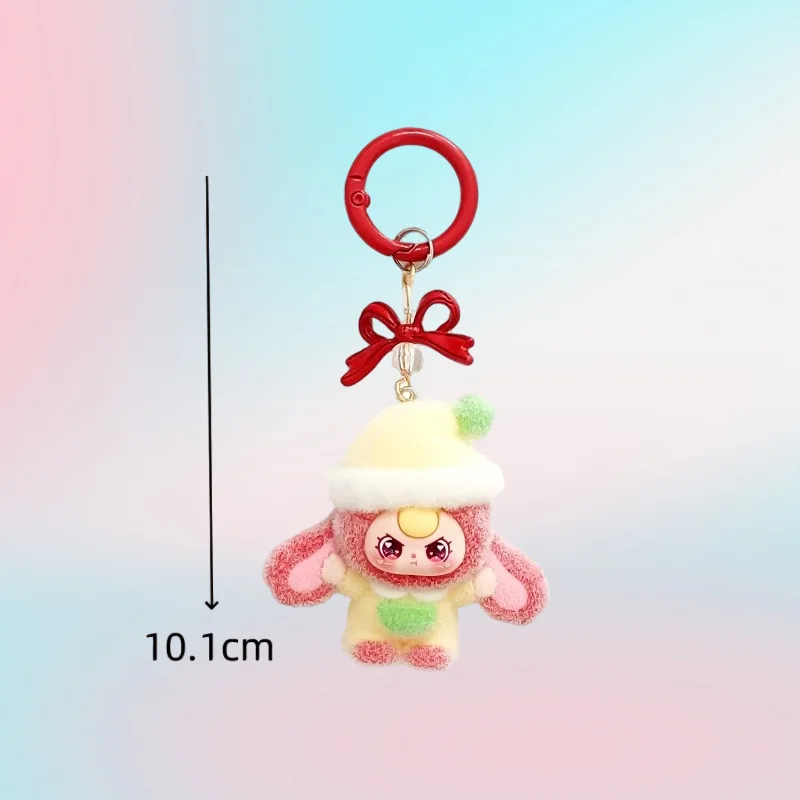 

1PCS cute little ear-buckled doll keychain, matching keychain for bags and phones, wholesale keychains for bags and phones.