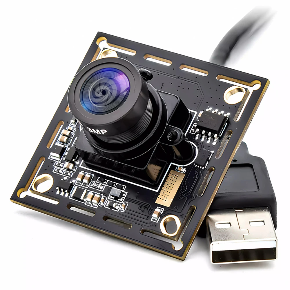 WGWK 120FPS 90FPS USB Camera Module 1080P 720P Global Shutter 3.6mm Without Blur M12 Lens AR0234 Board High Frame Rate Camera