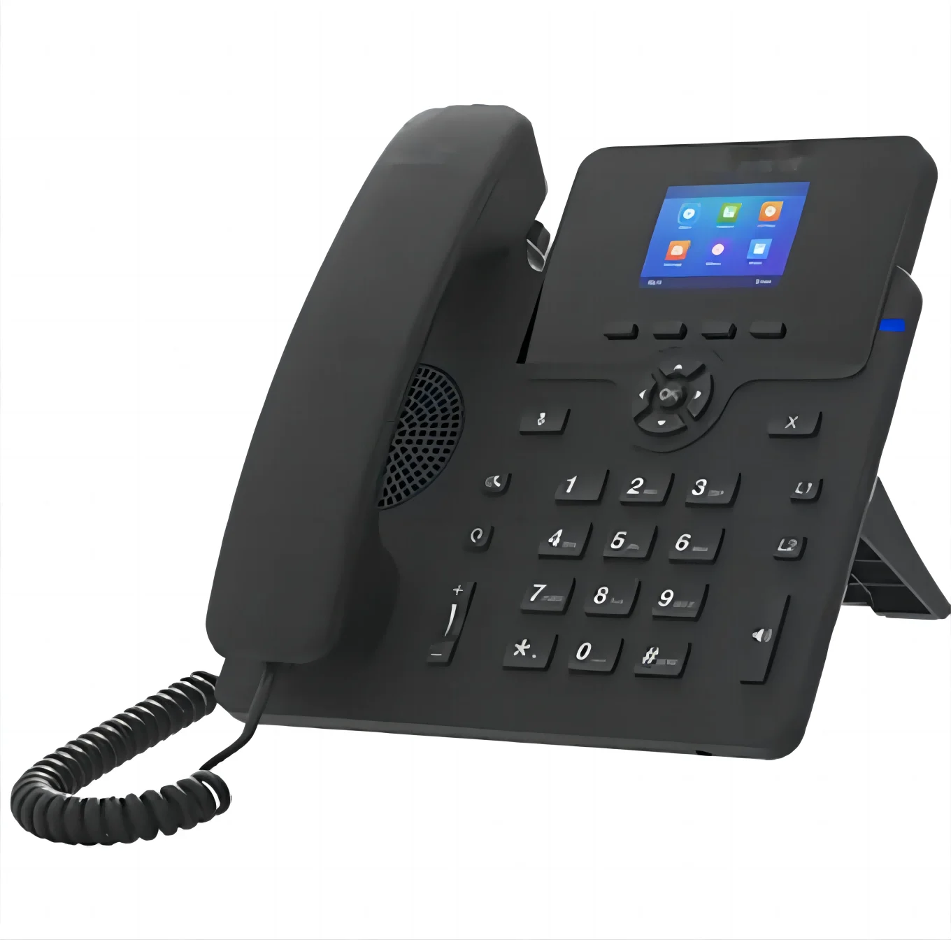 KEXINT Manufacture X1E With Plug Ethernet VOIP 2 SIP Line Fast Connection Entry Level IPv6 IPv4 IP Phone