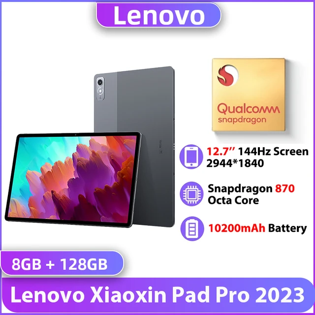 New Lenovo Xiaoxin Pad Pro 2023 Snapdragon 870 8GB / 128GB Tablet 12.7''  LCD 144Hz Screen 10200mAh Global ROM Android ZUI 15 - AliExpress