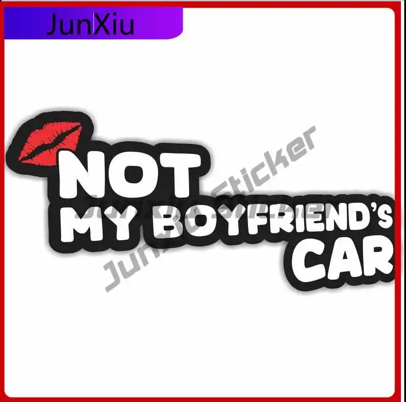 

Not My Boyfriend's Sticker Vinyl Decal Waterproof Scratch-proof Exterior For Car Bumper Laptop Rv Camper Windows Windshield Suv