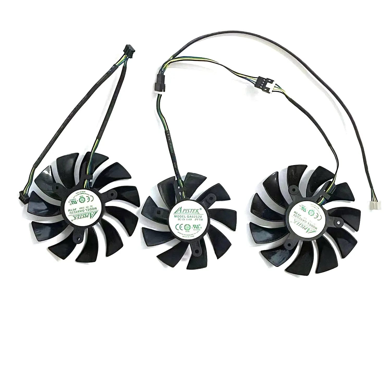 Brand new GA92S2U 4PIN 85MM 75MM GPU fan for ZOTAC RTX3060 3060TI 3070 3070TI 3080 3080TI 3090 Apocalypse graphics card