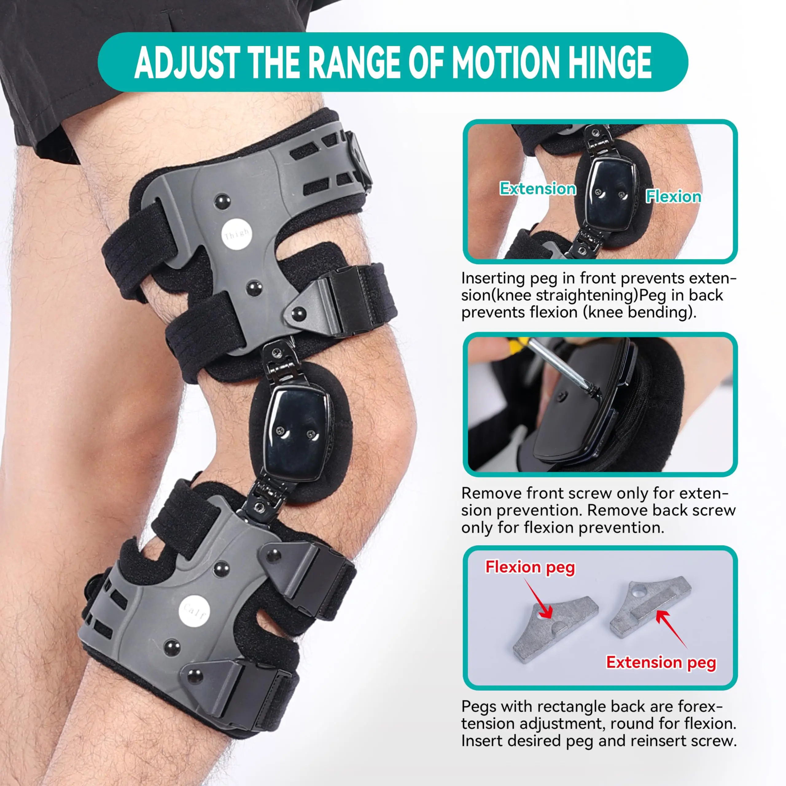 Unloader Knee Brace for Osteoarthritis Arthritis Pain, Cartilage Repair, Bone on Bone Knee Joint Pain, Degeneration Knee Support