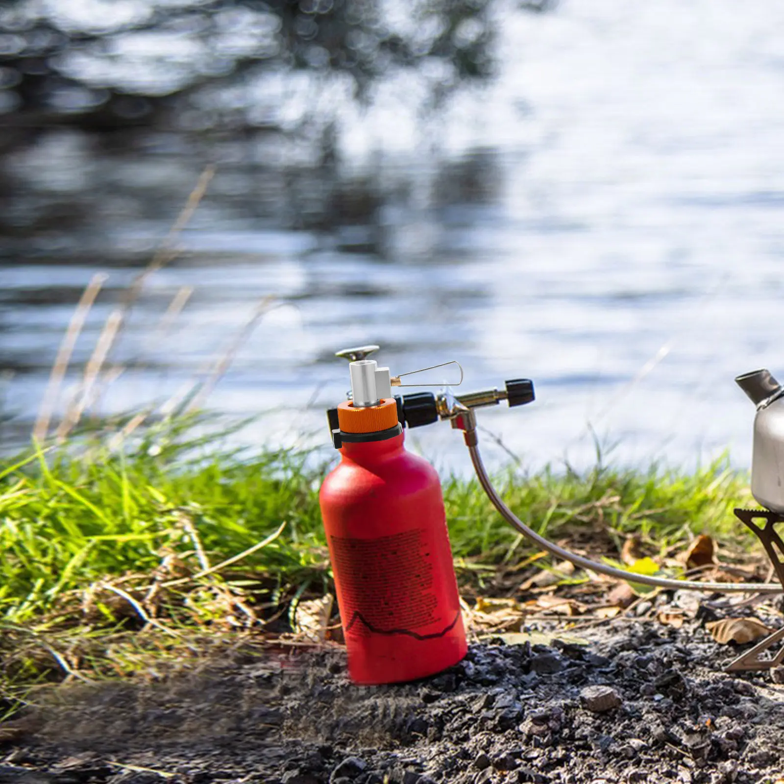 Gas Canister Adapter for Camping Stove – Universal Outdoor Refill Connector for Hiking & Backpacking