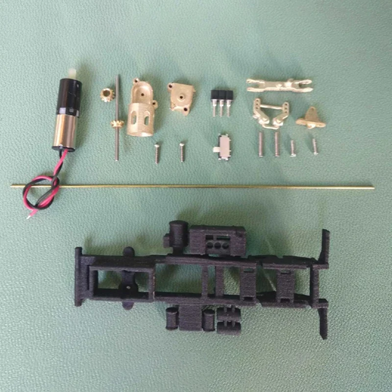 DM Das87 DS87E01 Chasis de camión RWD de dos ejes Kit de bricolaje rápido Piezas de coche RC