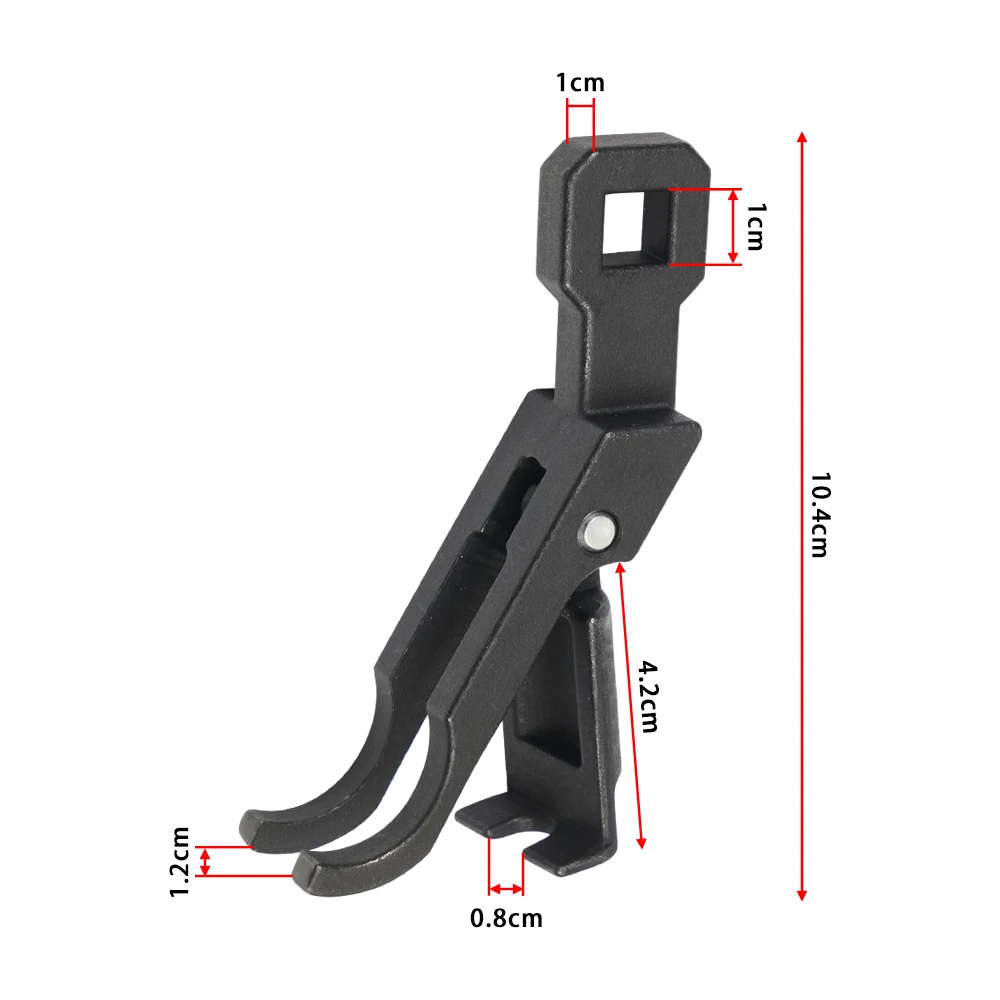 2-Valve Spring Disassembly Tool Compatible with Ford Lincoln Mercury 4.6L, 5.4L 2V 4V, and 6.8L 2V engines Black