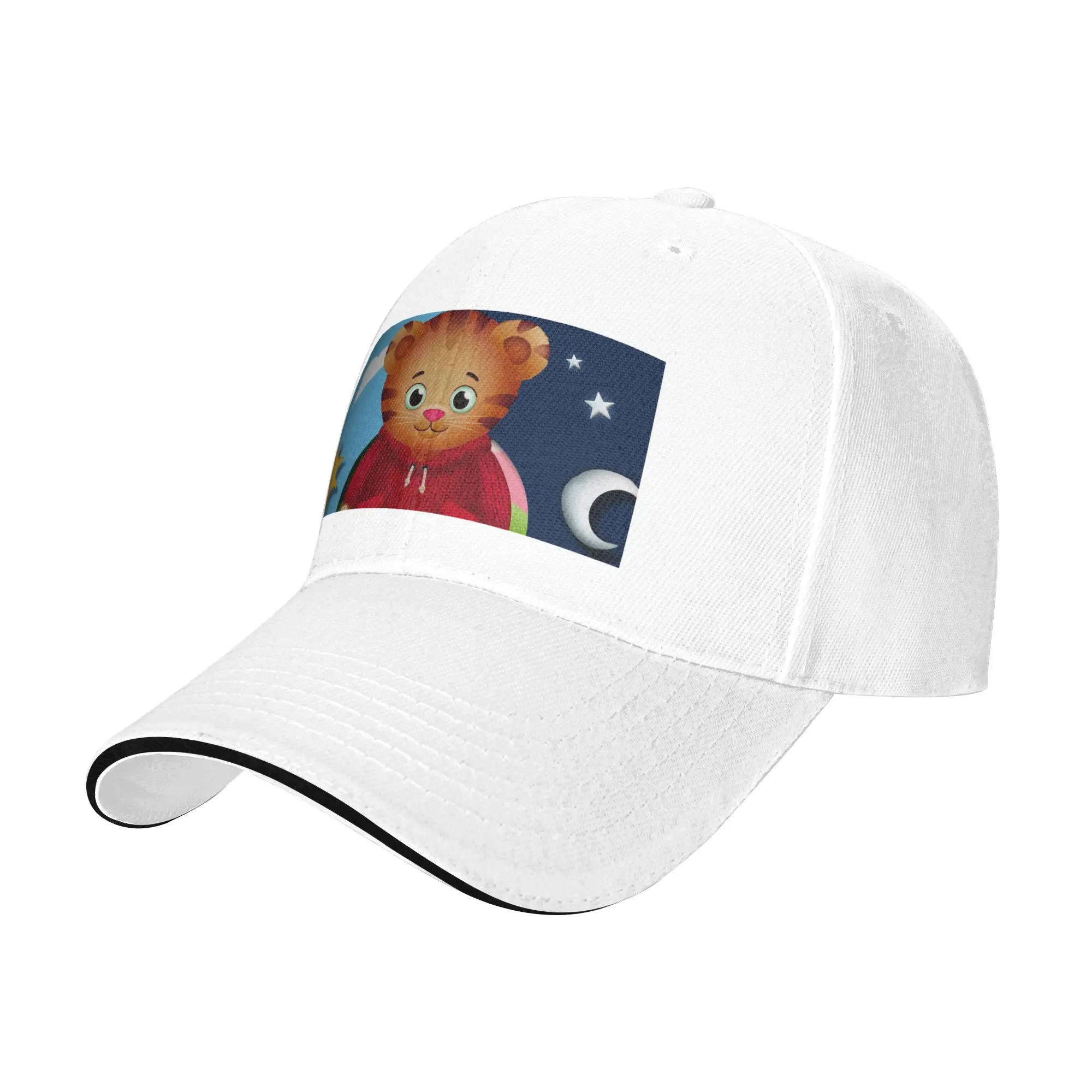 Daniel Tigers Stop Cap Casual Baseball Caps Adjustable Hat Hip Hop Summer Unisex Baseball Hats Customizable