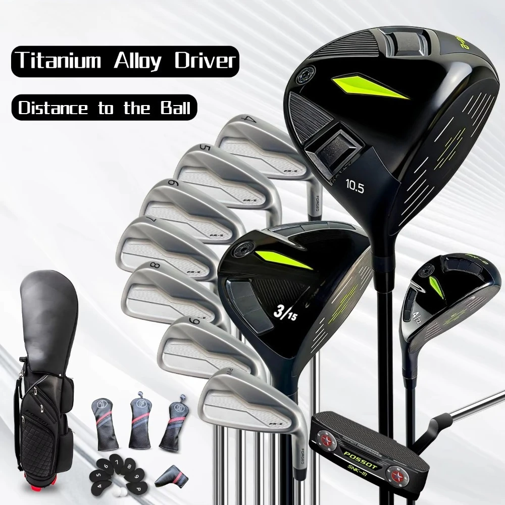 

Набор для гольфа: титановый драйвер, кованые головки клюшек 1020, включает сумку для гольфа, чехлы для головок клюшек и доставку (за исключением отдаленных районов)