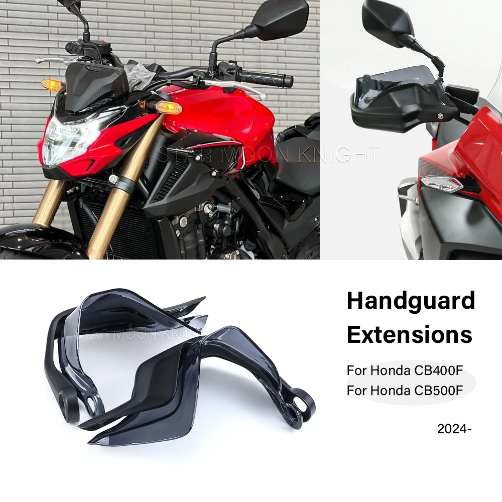 

Handle Wind Cover For Honda CB500F CB 500F CB 400F 2024- Handguard Extensions Hand guards Kit Accessories