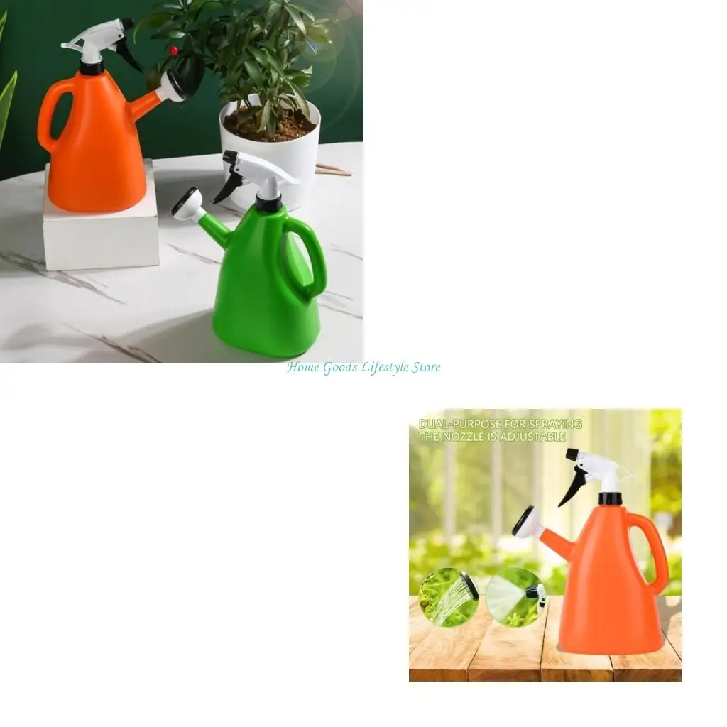 

E74E пластиковая лейка горшок садовые принадлежности садовые растения распылители с регулируемым давлением в помещении 1 л для