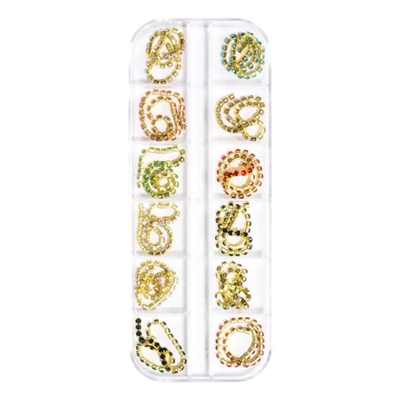 Unique Nail Design Supplies Versatile Chain Nail Decoration Trendy Creative Nail Art Jewelry Trendy Nail Art Jewelry Stylish