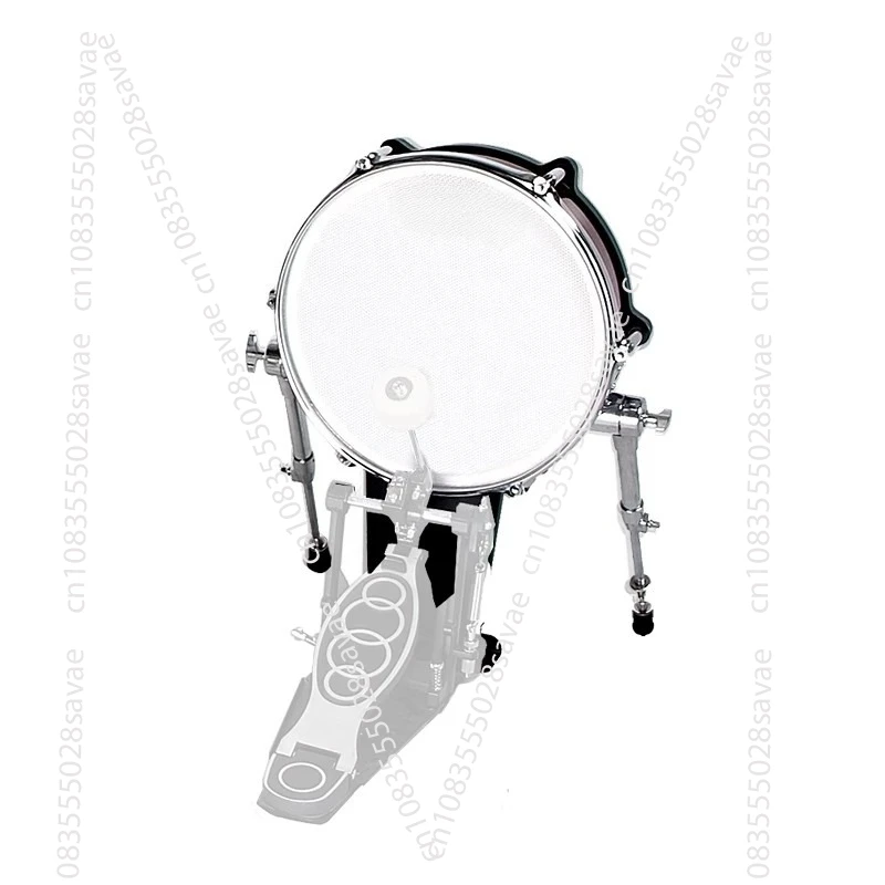 

Electronic Drum Wooden Cavity Mesh Skin Simulation Bass Drum, Does Not Include Bass Drum Pedal