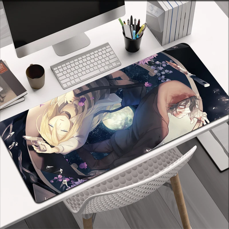 Anime Angels of Death Mouse Pad Large Game Mouse Pad Mouse Mats for Computer Gamers Decoracion Desk Mat Cute Table Mat