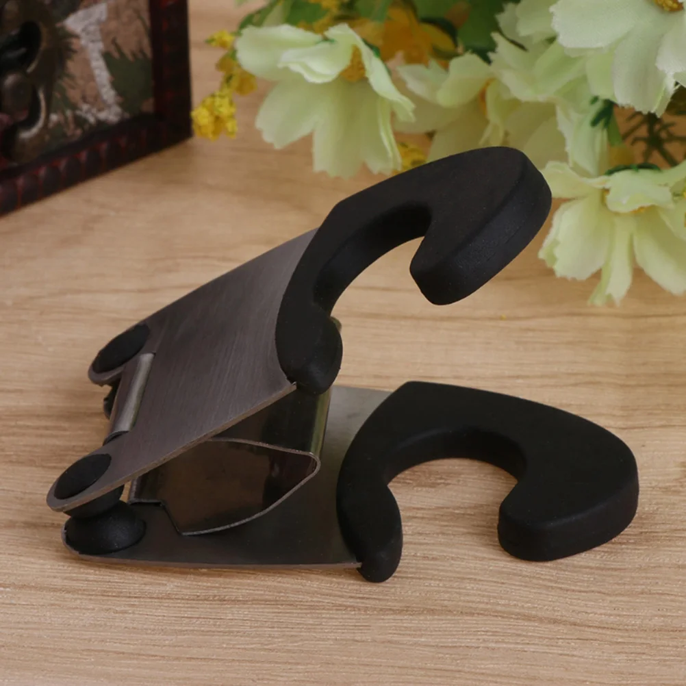 

Stainless Steel Spoon Holder Heat Resistant Kitchen Gadget Portable Pot Utensil Rest for Cooking Tools Spoon Rest Clip