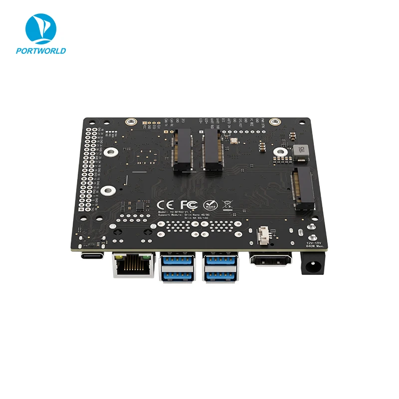 N1902 Carrier Board for Jetson Orin Nano 4G/8G & NX 8G/16G High-Performance AI Edge Computing Expansion