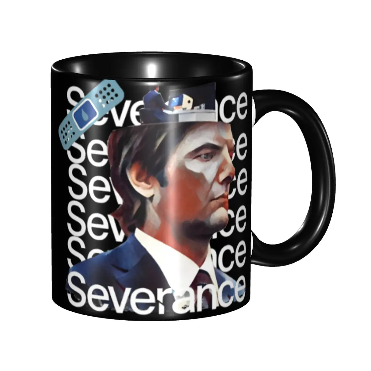 Severance Mark Accessories Coffee Mugs Novelty Tea Cups Gift