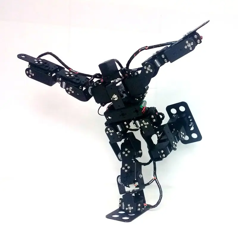 15 DOF Robot Educational Robot Humanoid Dance Robot Biped Walking Robot for Teaching DIY Kit Servo MG996 Programmable Robot Kit