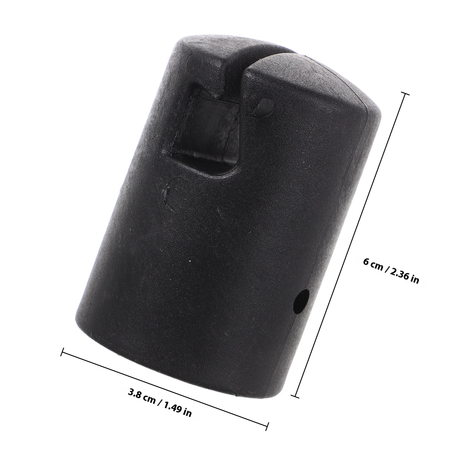 6개 트램펄린 폴 캡 플라스틱 엔드 캡 안전망 부착용 내구성 있는 ABS 소재 트램펄린 액세서리