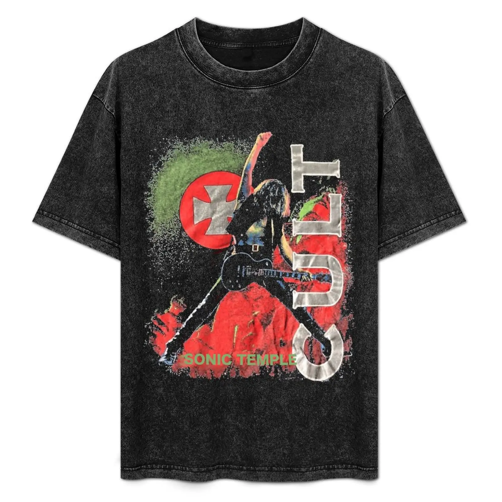 Camiseta Sonic Temple Cult, camiseta informal holgada de verano