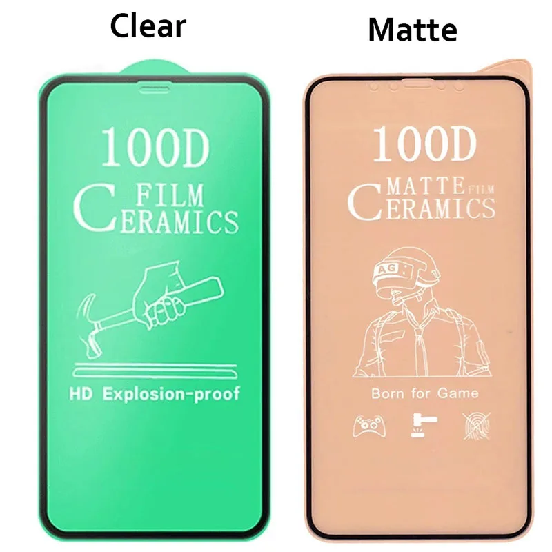 Soft Ceramic Film For INFINIX Hot 20 20i 20S 20 Play 5G Smart 6 Plus Screen Protector Matte Frosted Protective Front Film