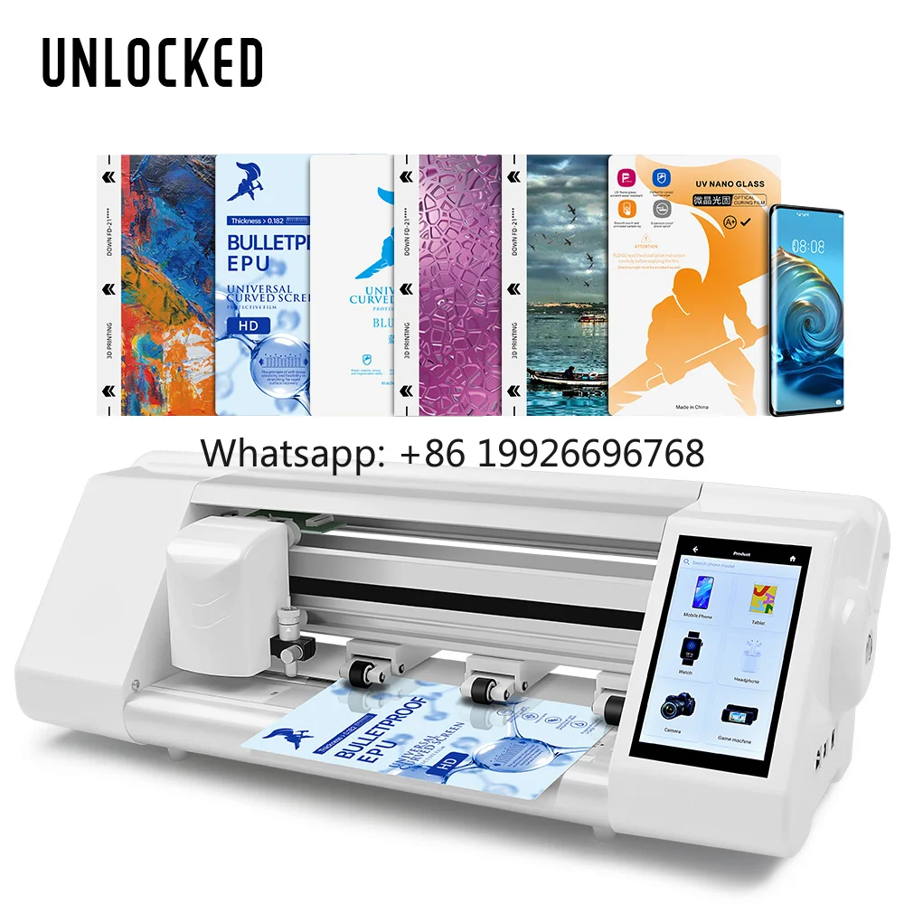 Wi-Fi New Intelligent Unlimited Smart Cut Automatic Making Cutting Film s Coupe Hydrogel Hidrogel
