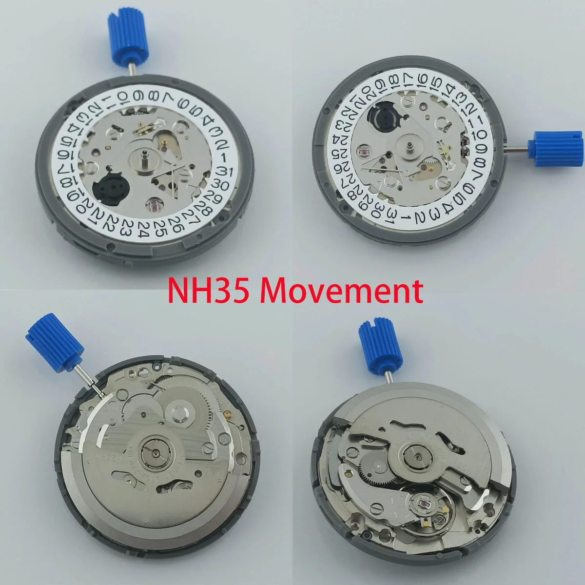 Japan Genuine NH35 Automatic Mechanical Movement High Accuracy 24 Jewels Mod Watch Replacement NH35A Date at 3:00