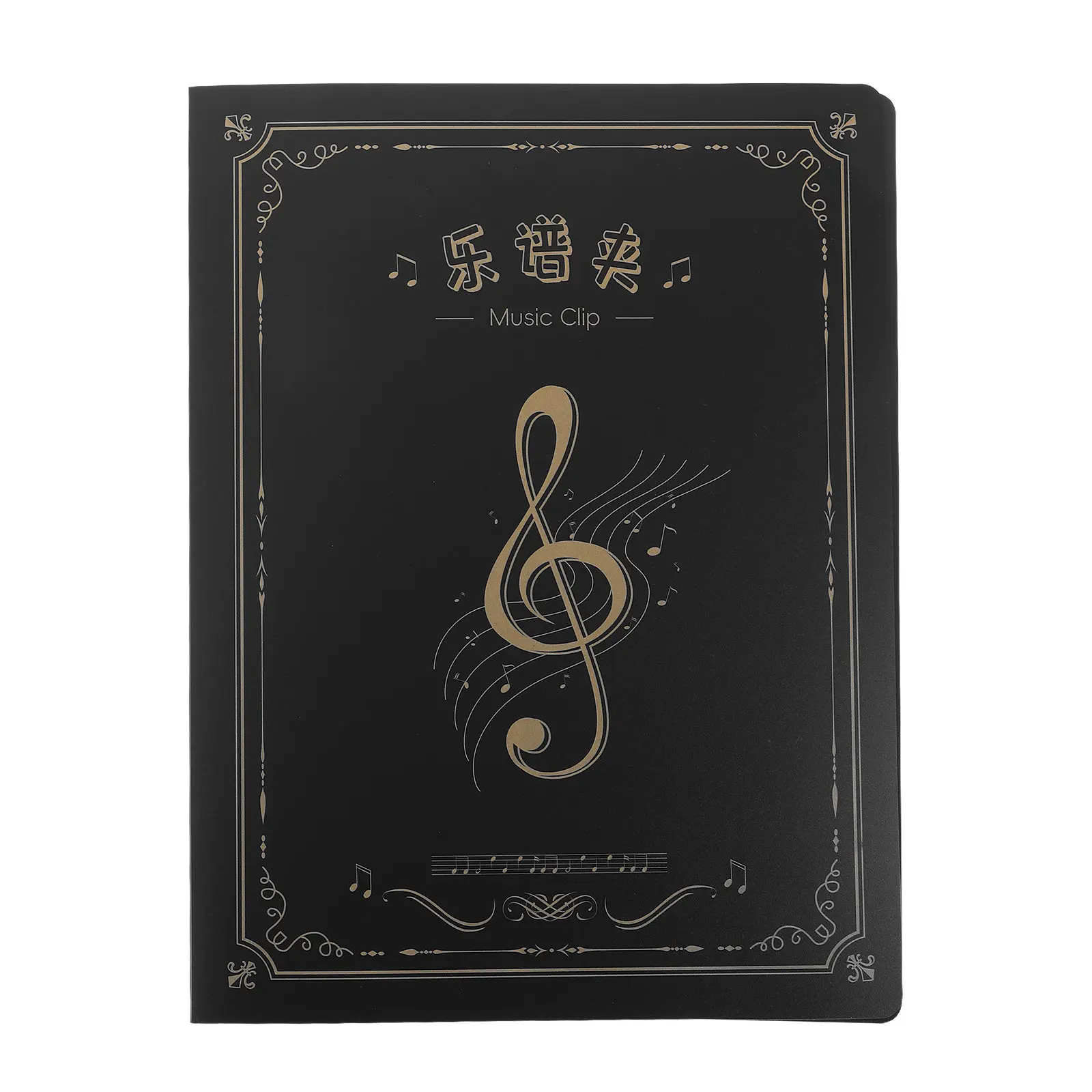 

Папка для нот, съемный держатель для нот для фортепиано, клипса-зажим на 50 страниц, папка-презентер для хранения нот и книг для фортепиано