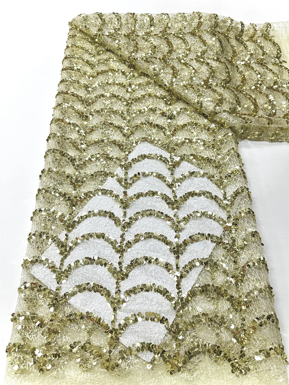 أقمشة الدانتيل المطرز بالترتر الفرنسي الأفريقي 2026 جودة عالية لطيف الدانتيل مادة العروس النيجيرية لفستان حفلات الزفاف