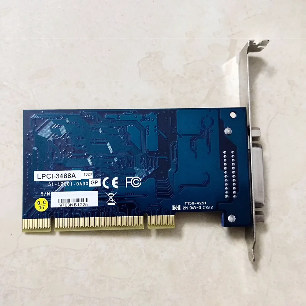 For ADLINK LPCI-3488A PCI-GPIB Card 51-12801-0A30 IEEE-488.2 Data Acquisition Card