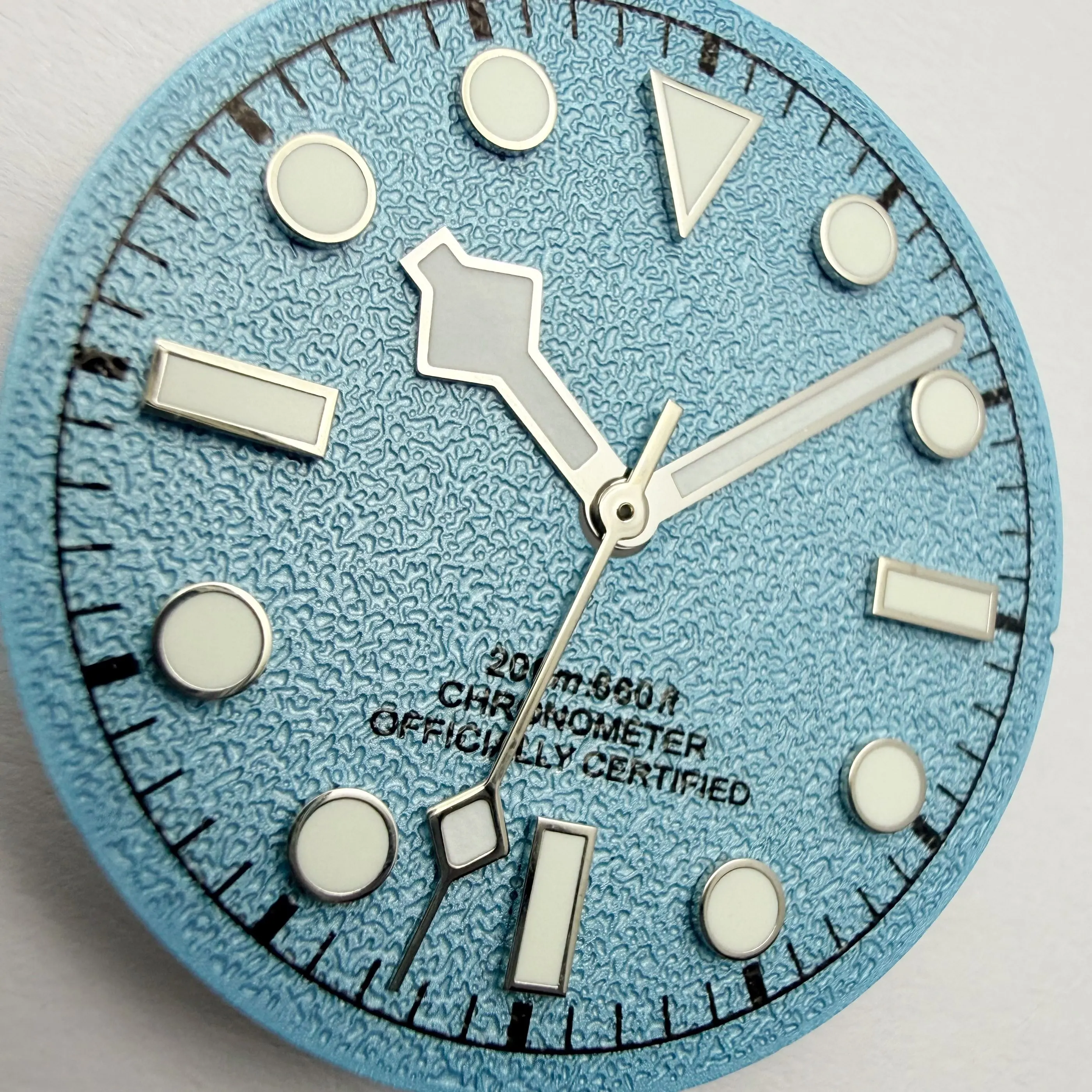 28.5mm Watch Dial With Watch Hands LuminousFor NH35 NH36 ETA2836 Miyota 8215 8205 821A DG2813 ETA2824 PT5000 Automatic Movement