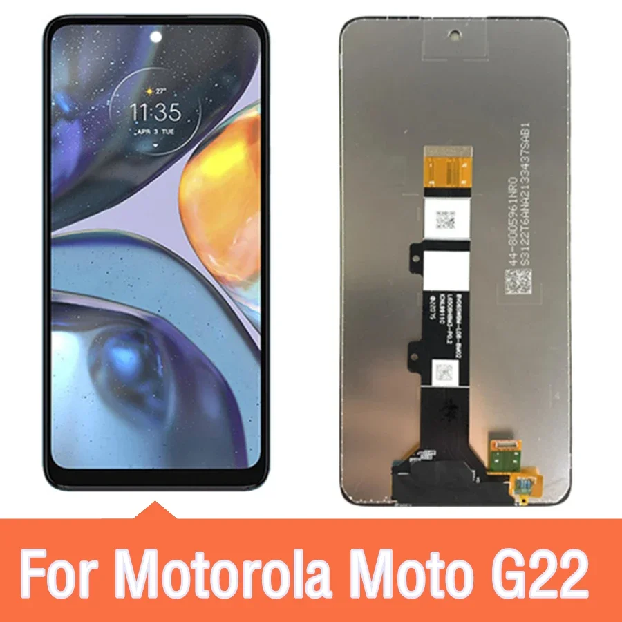 新しいモトローラモト-g22-xt2831-3-lcd-ディスプレイタッチスクリーンデジタイザアセンブリ交換交換