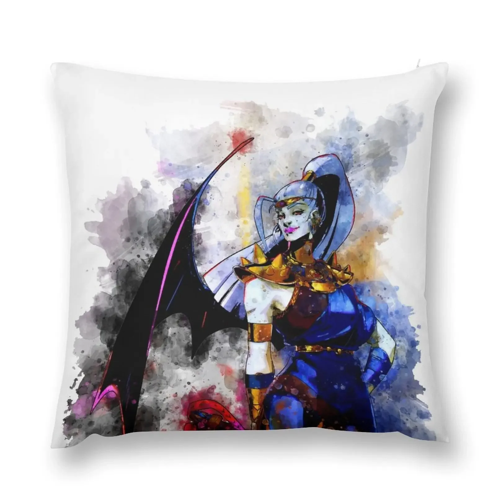 Megaera - Hades (Watercolor) Throw Pillow christmas pillowcases Cusions Cover pillow