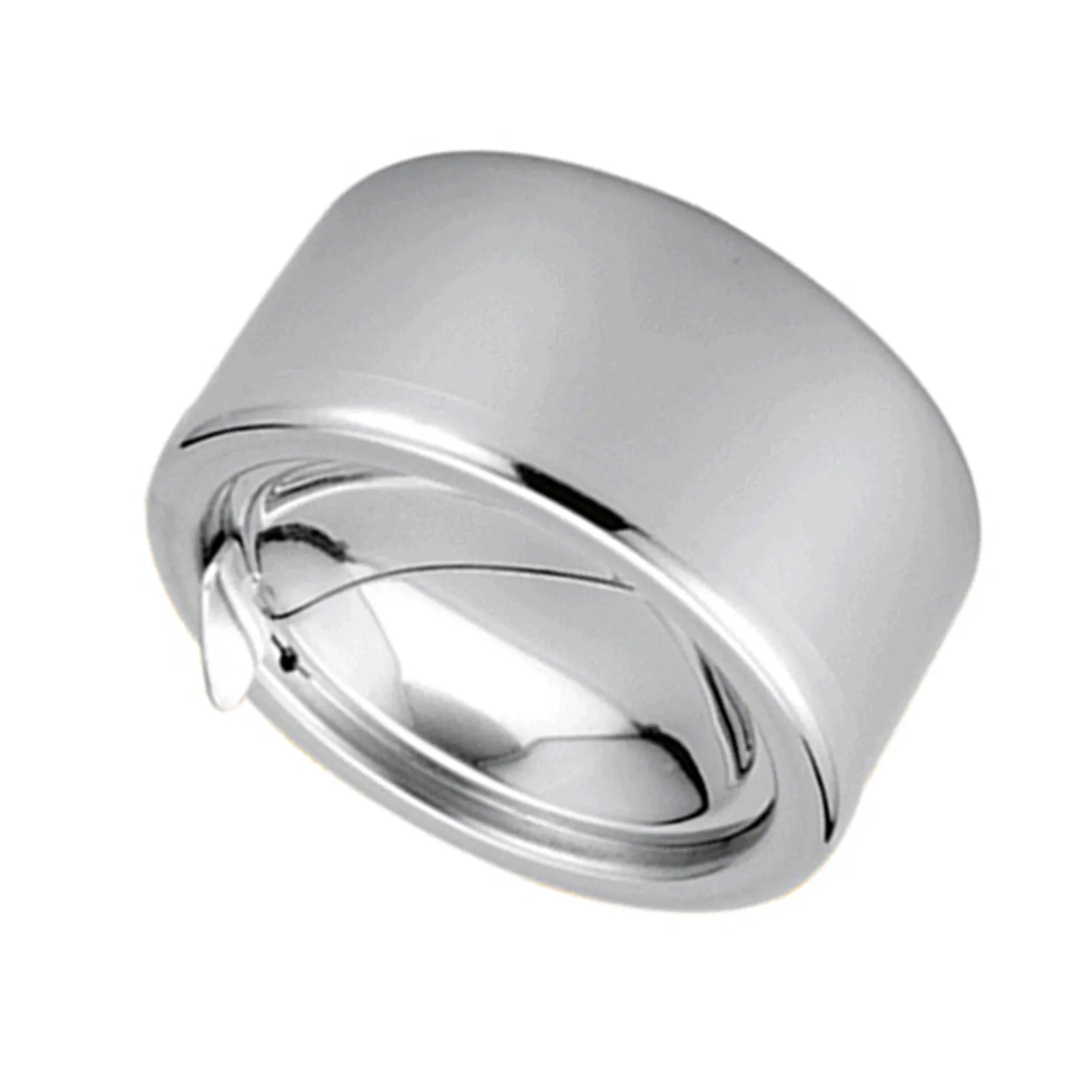 

1pcs Automatic Opening Ashtray Stainless Steel Windproof With Lid Large Capacity For Home Bar Hotel Cafe Use Silver