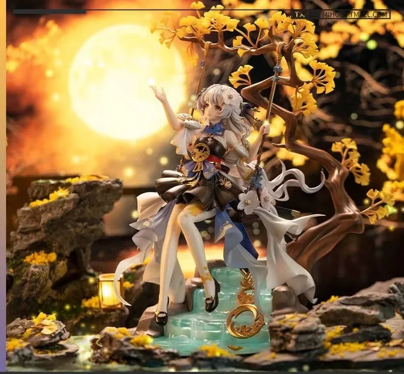 Game anime figure APEX Honkai Impact 3 second generation Theresa Apocalypse sitting tree figure ornaments box hand do