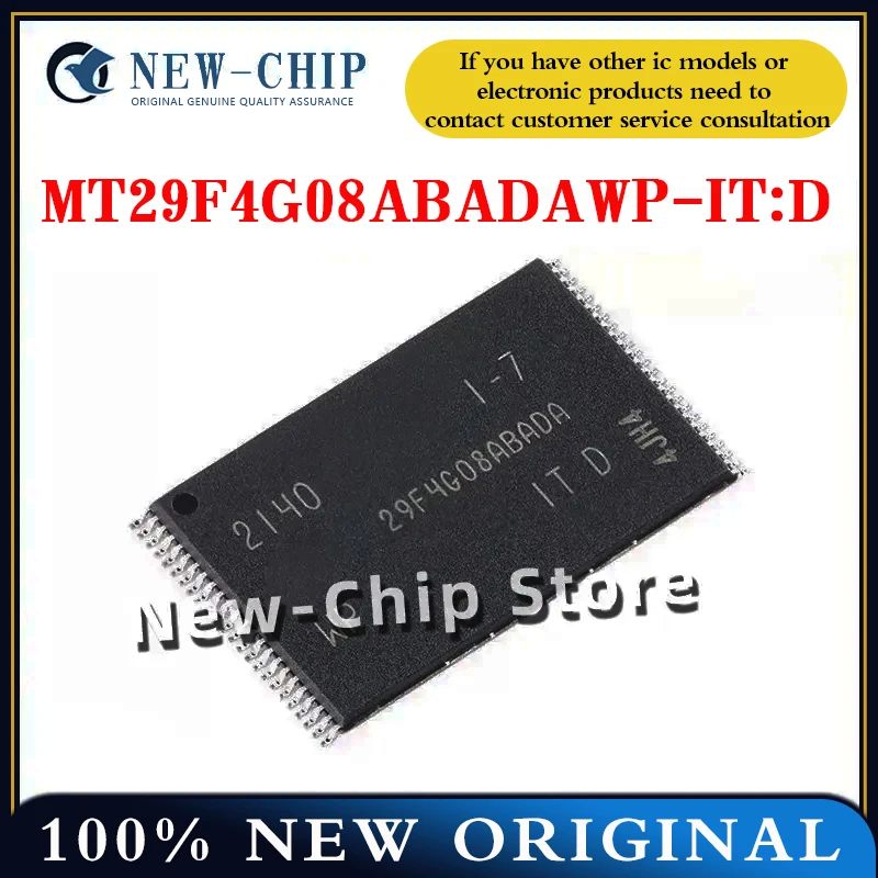 

2PCS-50PCS/LOT MT29F4G08ABADAWP-IT:D SOP48 New original 29F4G08ABADA
